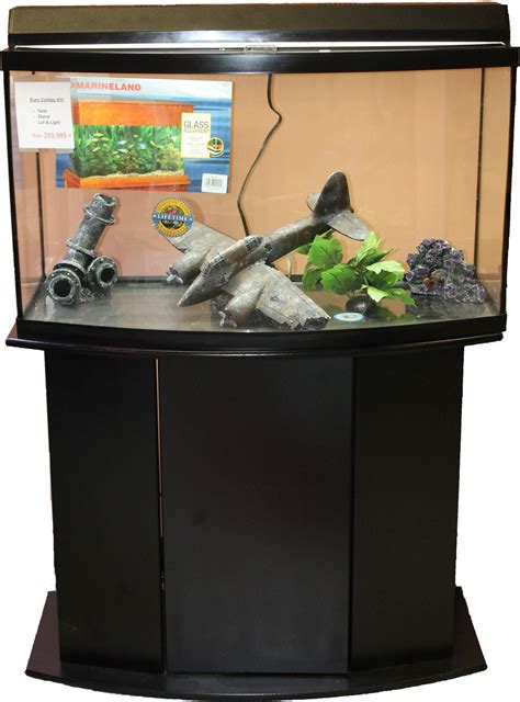 modern fish tank and stand combo